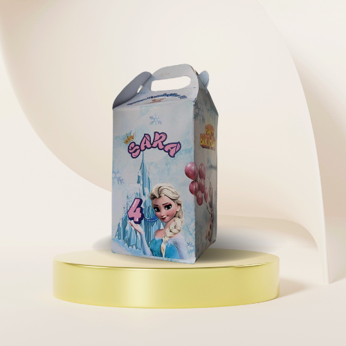 Șablon - Cutie evenimente Editabilă Frozen