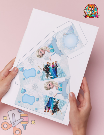 Pachet 5 șabloane tematice felii de tort + topere personalizabile pentru aniversări copii